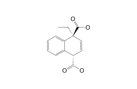 (TRANS)-1-ETHYL-1,4-DIHYDRONAPHTHALENE-1,4-DICARBOXYLIC-ACID
