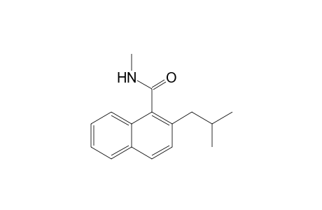 2-Isobutyl-N-methyl-1-naphthalenecarboxamide