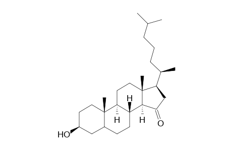 Cholestan-15-one, 3-hydroxy-, (3.beta.,5.alpha.)-