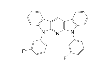 5,7-bis(3-fluorophenyl)-5,7-dihydropyrido[2,3-b:6,5-b']diindole