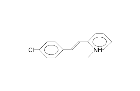 2-(4-Chloro-styryl)-N-methyl-pyridinium cation