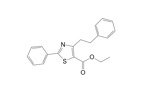 Ethyl 4-(2-phenylethyl)-2-phenylthiazole-5-carboxylate