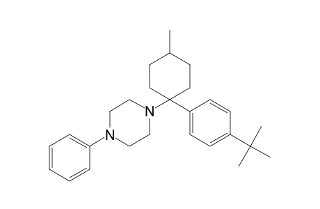 1-[1-(4-tert-butylphenyl)-4-methylcyclohexyl]-4-phenylpiperazine