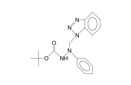1-(Benzotriazol-1-yl-methyl)-2-T-butoxycarbonyl- 1-phenyl-hydrazine