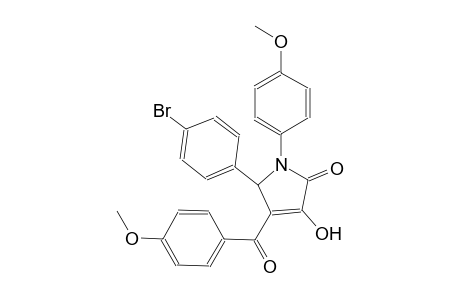 5-(4-bromophenyl)-3-hydroxy-4-(4-methoxybenzoyl)-1-(4-methoxyphenyl)-1,5-dihydro-2H-pyrrol-2-one