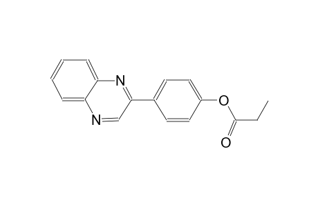 4-(2-quinoxalinyl)phenyl propionate
