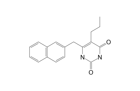 5-n-Propyl-6-(2-naphthylmethyl)uracil