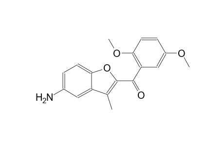methanone, (5-amino-3-methyl-2-benzofuranyl)(2,5-dimethoxyphenyl)-