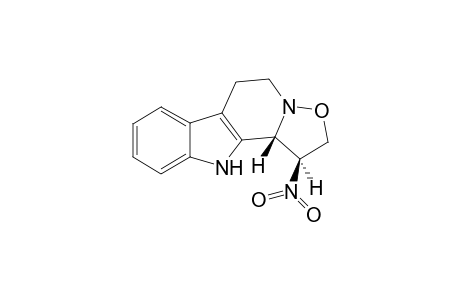 trans-1-Nitro-1,2,4,5-tetrahydrooxazolo[3,2-a].beta.-carboline