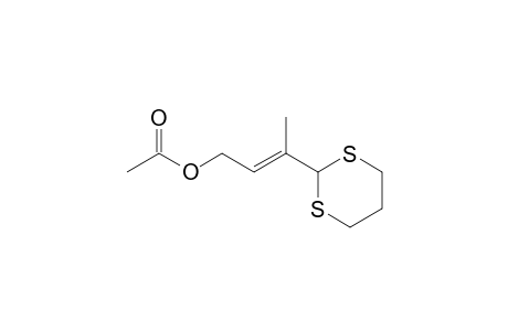 2-(3'-Acetoxy-1'-methylprop-1'-enyl)-1,3-dithiane