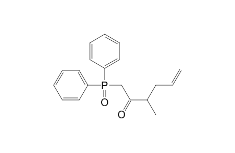 5-Hexen-2-one, 1-(diphenylphosphinyl)-3-methyl-, (.+-.)-