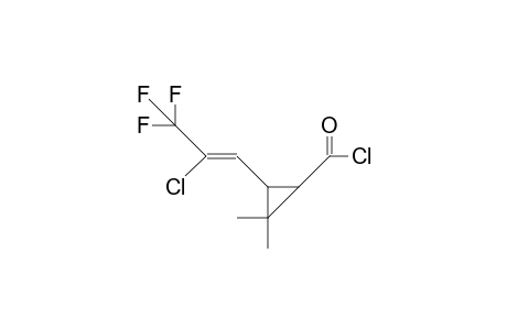 cis-2-(2-Chloro-3,3,3-trifluoro-trans-1-propenyl)-3,3-dimethyl-cyclopropylcarbonyl chloride