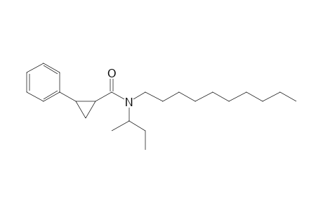 Cyclopropanecarboxamide, 2-phenyl-N-(2-butyl)-N-decyl-