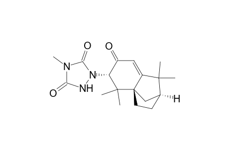 1,2,4-Triazolidine-3,5-dione, 1-(1,3,4,5,6,7-hexahydro-1,1,5,5-tetramethyl-7-oxo-2H-2,4a-methanonaphthalen-6-yl)-4-methyl-, [2S-(2.alpha.,4a.alpha.,6.alpha.)]-