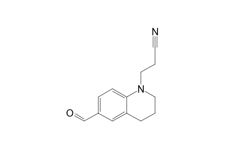 1(2H)-quinolinepropanenitrile, 6-formyl-3,4-dihydro-