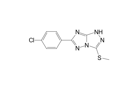 6-(4-Chlorophenyl)-3-(methylthio)-5H-[1,2,4]triazolo[4,3-b][1,2,4]triazole