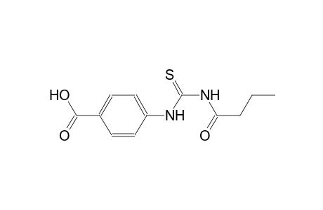 benzoic acid, 4-[[[(1-oxobutyl)amino]carbonothioyl]amino]-