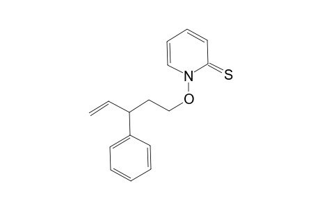 N-(3-Phenylpent-4-enyl-1-oxy)pyridine-2(1H)-thione