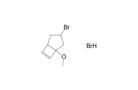 BICYCLO[3.2.0]HEPT-6-ENE, 1-METHOXY-3-endo,4-exo-DIBROMO-