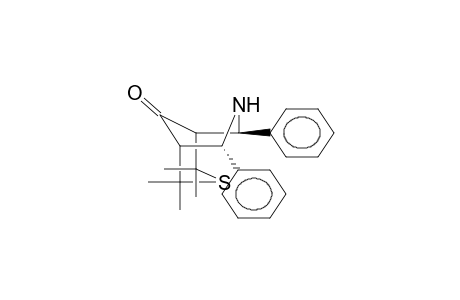 2,2,4,4-TETRAMETHYL-6,8-DIPHENYL-7-AZA-3-THIABICYCLO[3.3.1]NONAN-9-ONE