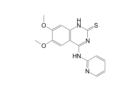 6,7-dimethoxy-4-(2-pyridinylamino)-2(1H)-quinazolinethione