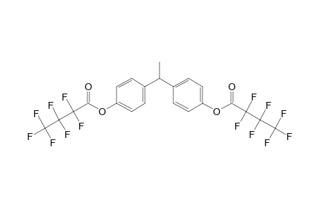 Bisphenol E, bis(heptafluorobutyrate)