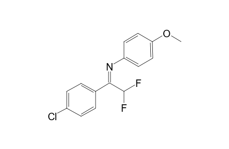 N-(1-(4-chlorophenyl)-2,2-difluoroethylidene)-4-methoxyaniline