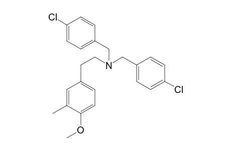 3-Me-4-MeO-PEA N,N-bis(4-chlorobenzyl)