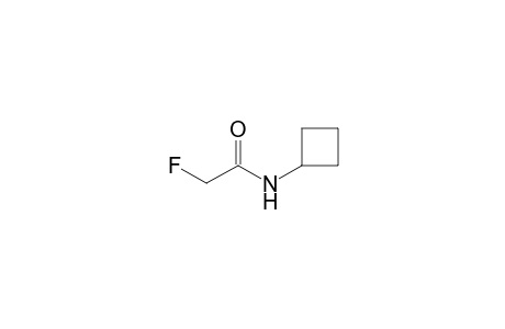 N-cyclobutyl fluoroacetamide