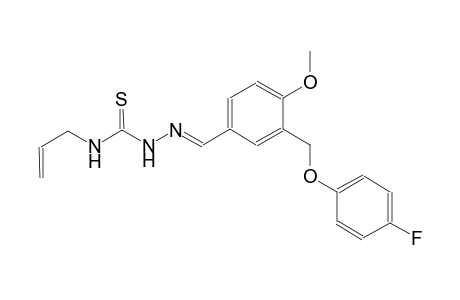 3-[(4-fluorophenoxy)methyl]-4-methoxybenzaldehyde N-allylthiosemicarbazone