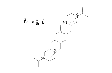 2,5-bis(N'-isopropyl-dabco-N-methyl)-1,4-dimethylbenzene tetrabromide