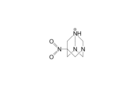 7-Nitro-1,3,5-triaza-adamantane cation