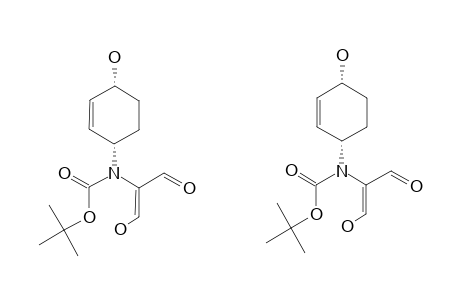 TET.-BUTYL-[(Z)-1-FORMYL-2-HYDROXYVINYL]-[(1S*,4R*)-4-HYDROXYCYCLOHEX-2-ENYL)-CARBAMATE