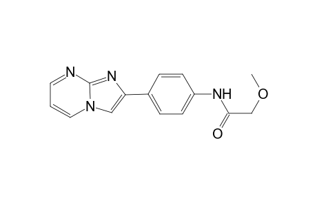 Acetamide, N-(4-imidazo[1,2-a]pyrimidin-2-ylphenyl)-2-methoxy-