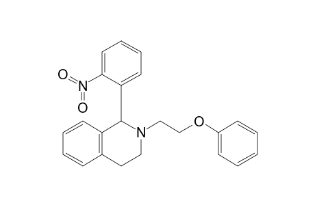 N-Phenoxyethyl-1-(2-nitrophenyl)-1,2,3,4-tetrahydroisoquinoline