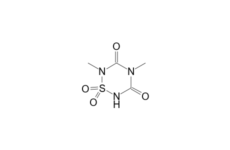 2H-1,2,4,6-Thiazine-3,5(4H,6H)-dione, 2,4-dimethyl-, 1,1-dioxide