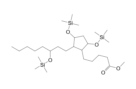 Methyl 7,9,13-trimethylsilyloxy-prostanoate