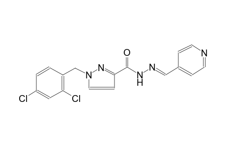 1-(2,4-dichlorobenzyl)-N'-[(E)-4-pyridinylmethylidene]-1H-pyrazole-3-carbohydrazide