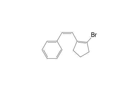 Benzene, [2-(2-bromo-1-cyclopenten-1-yl)ethenyl]-, (Z)-