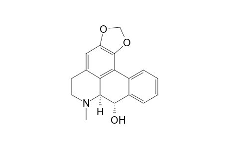 5H-Benzo[g]-1,3-benzodioxolo[6,5,4-de]quinolin-8-ol, 6,7,7a,8-tetrahydro-7-methyl-, cis-(.+-.)-