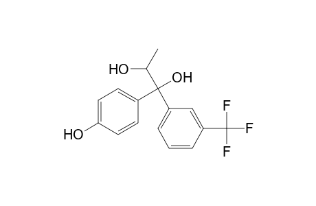 3-trifluoromethyl-4'-hydroxy-.alpha.-[(methyl)hydroxymethyl]-benzhydrol