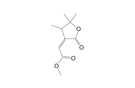 (E)-DIHYDRO-3-CARBOMETHOXY-METHYLENE-4,5,5-TRIMETHYL-2(3H)-FURANONE