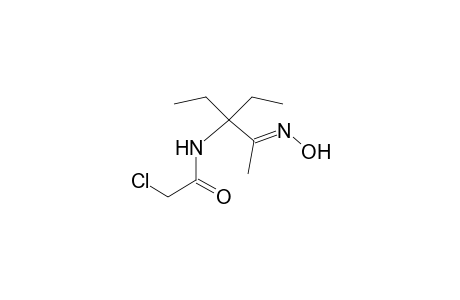 Acetamide, 2-chloro-N-[1,1-diethyl-2-(hydroxyimino)propyl]-, (E)-