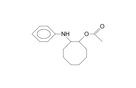 1-Acetoxy-2-anilino-cis-cyclooctane