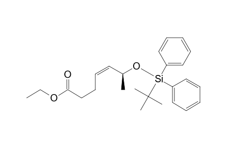 Ethyl (4Z,6S)-6-[(tert-Butyldiphenylsilyl)oxy]-4-heptenoate