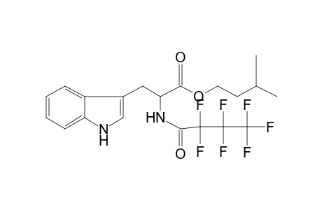 Isopentyl 2-[(2,2,3,3,4,4,4-heptafluorobutanoyl)amino]-3-(1H-indol-3-yl)propanoate