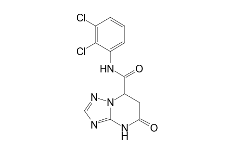 [1,2,4]Triazolo[1,5-a]pyrimidine-7-carboxamide, N-(2,3-dichlorophenyl)-4,5,6,7-tetrahydro-5-oxo-