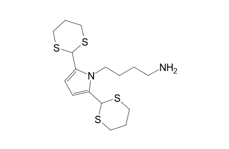 4-[2,5-Di(1,3-dithian-2-yl)-1H-pyrrol-1-yl]butyl-1-amine