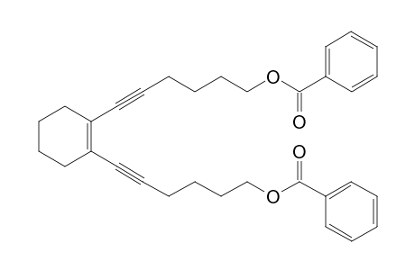 6,6'-(cyclohexene-1,2-diyl)bis(hex-5-yne-6,1-diyl) dibenzoate