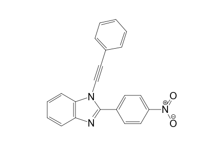 2-(4-Nitrophenyl)-1-(phenylethynyl)-1H-benzimidazole